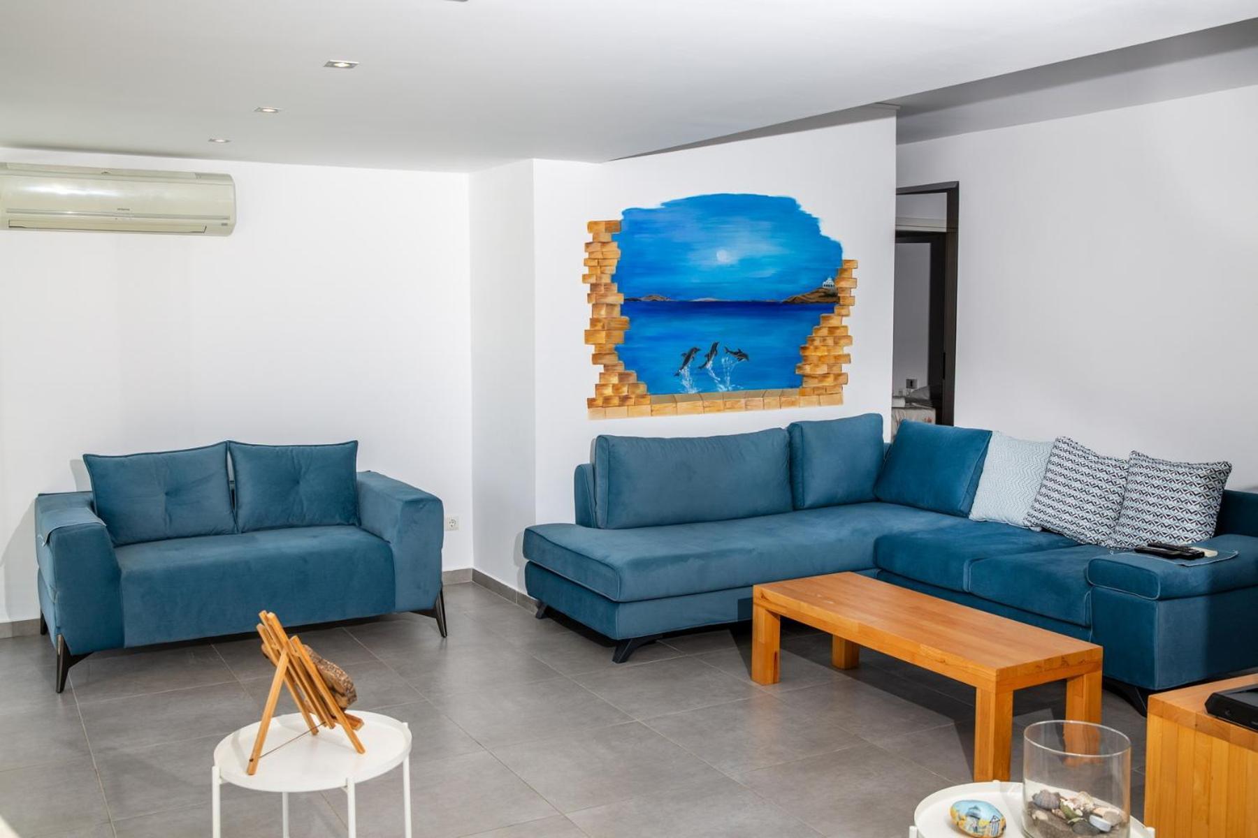 Villa Luna Private Heated Hydro Pool Bbq Beach 4Min Agia Marina Mikrolimanou Exterior foto